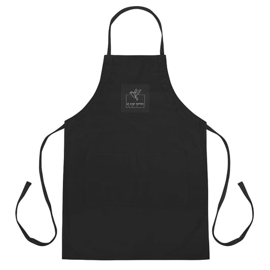 embroidered apron